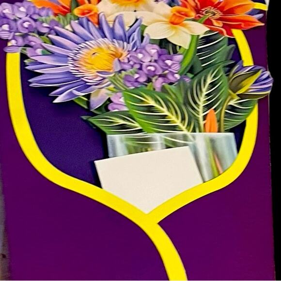 Paper Flower Bouquet and Card - Forever Flowers - Picture 6 of 8